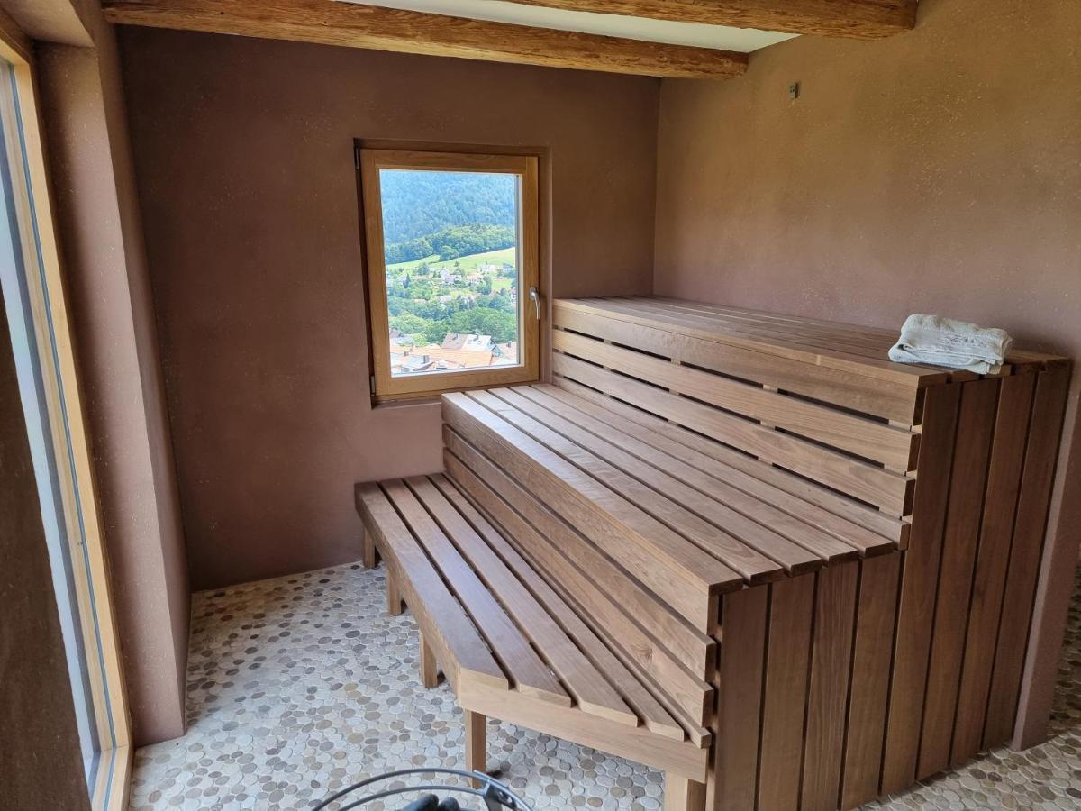Вилла Haus Am Berg Mit Wellnessbereich, Bar Und Panorama Бюлерталь Экстерьер фото